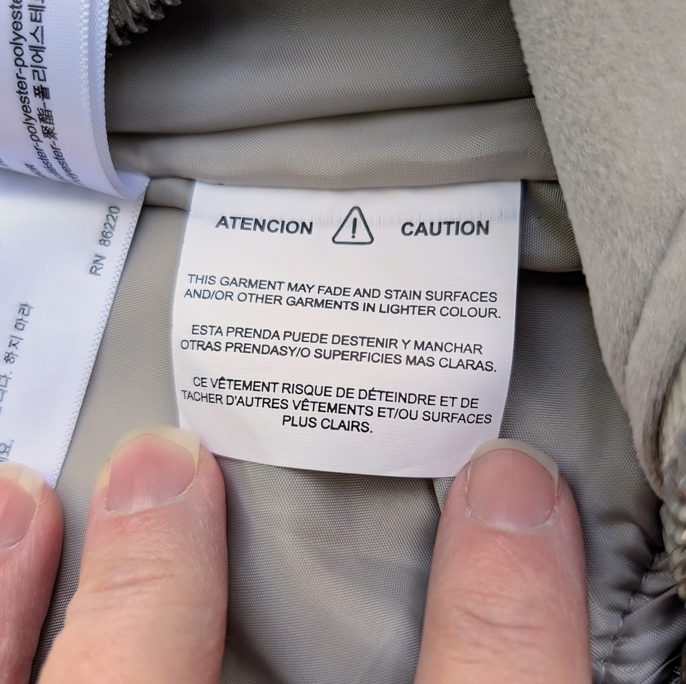 Porter & Ash Men's Cream Bomber Jacket - Picture 8 of 12